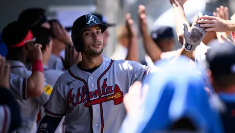 Matt Olson pega jonrón decisivo y los Bravos se llevan la serie ante los Angelinos