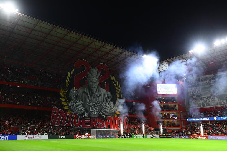 El Tifo de la afición de Toluca previo al duelo ante Galaxy |MEXSPORT