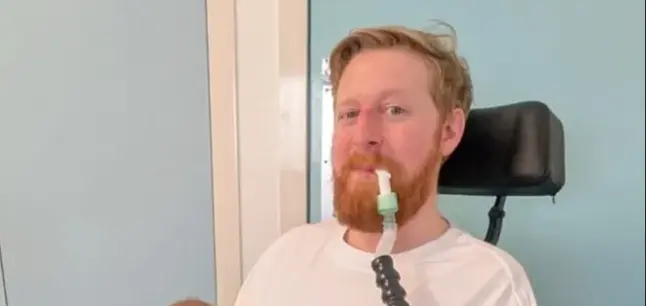 El actor fue diagnosticado con ELA en 2023, lo que cambió por completo su vida. / @michaelpatrick314