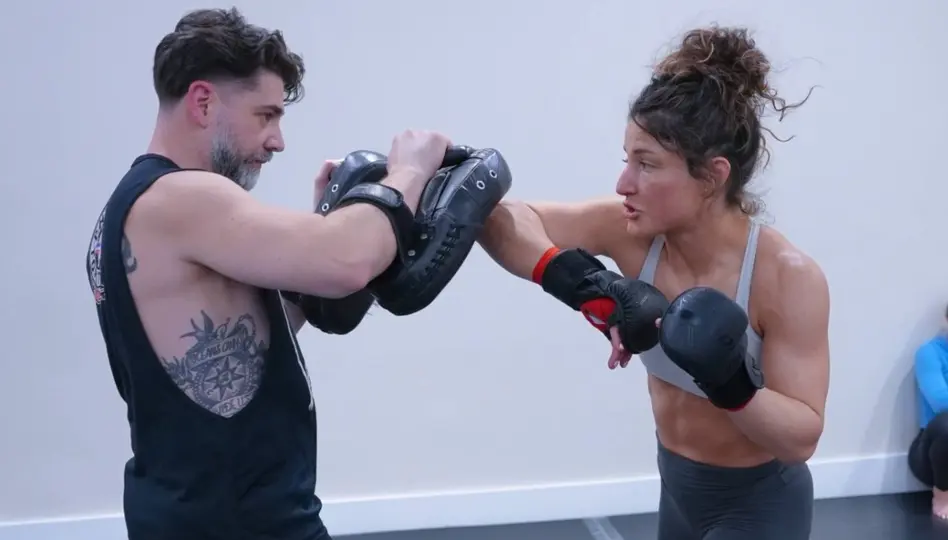 Loopy Godínez entrenando para su pelea en Miami | X @UFCEspanol