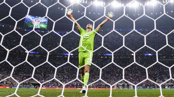 Emiliano 'Dibu' Martínez en celebración en la Copa del Mundo Qatar 2022 | MEXSPORT