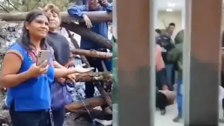 VIDEO: Intentan linchar a 2 mujeres por considerarlas “brujas” en Edomex