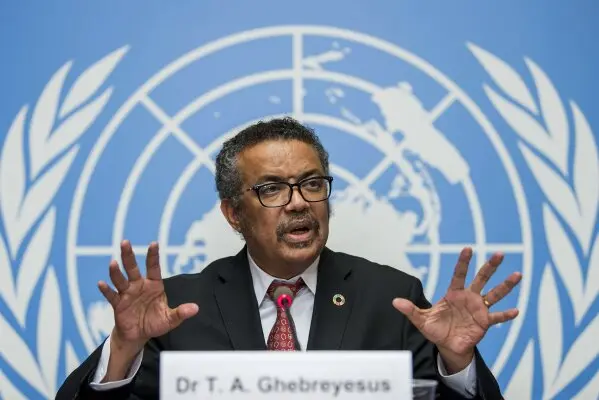 El director general de la Organización Mundial de la Salud (OMS), Tedros Adhanom Ghebreyesus. / AP