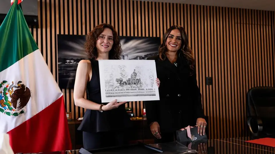 Díaz Ayuso se reunió con varios personajes de la política mexicana en su visita a nuestro país / FB: @idiazayuso