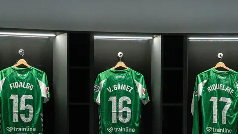 Vestidor del Betis previo a duelo ante la Real Sociedad de San Sebastián l X:RealBetis_en