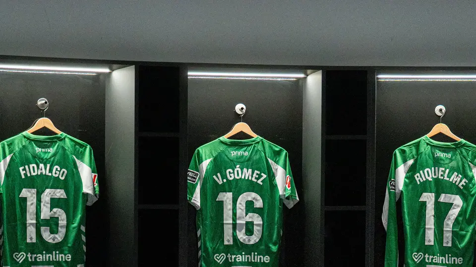 Vestidor del Betis previo a duelo ante la Real Sociedad de San Sebastián l X:RealBetis_en