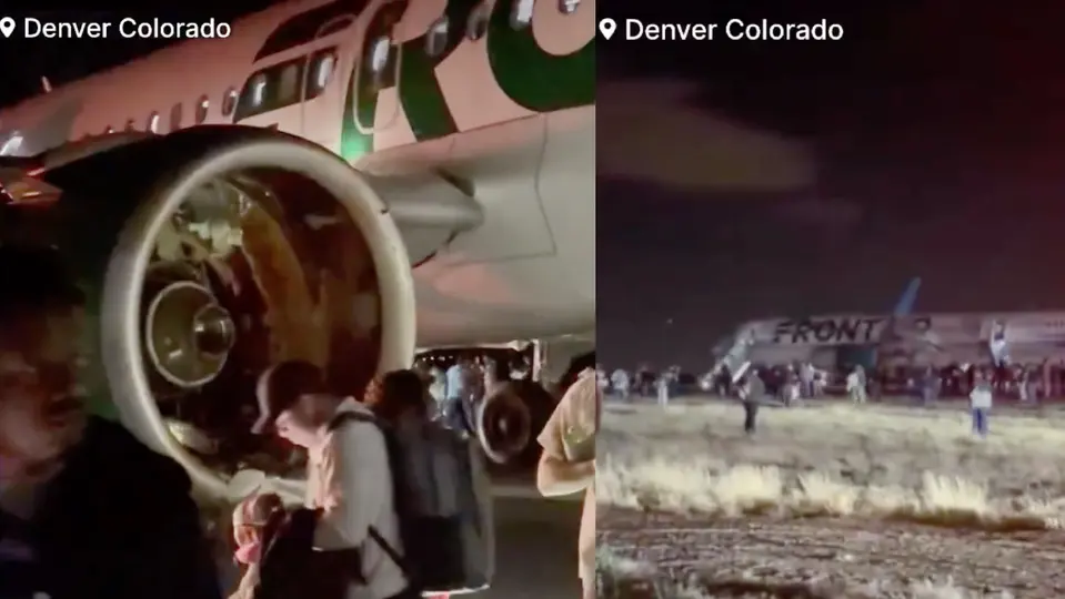 La persona que invadió la pista de vuelo murió tras el impacto de la aeronave / Redes Sociales
