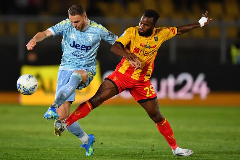 Victoria de la Juventus ante Lecce l AP