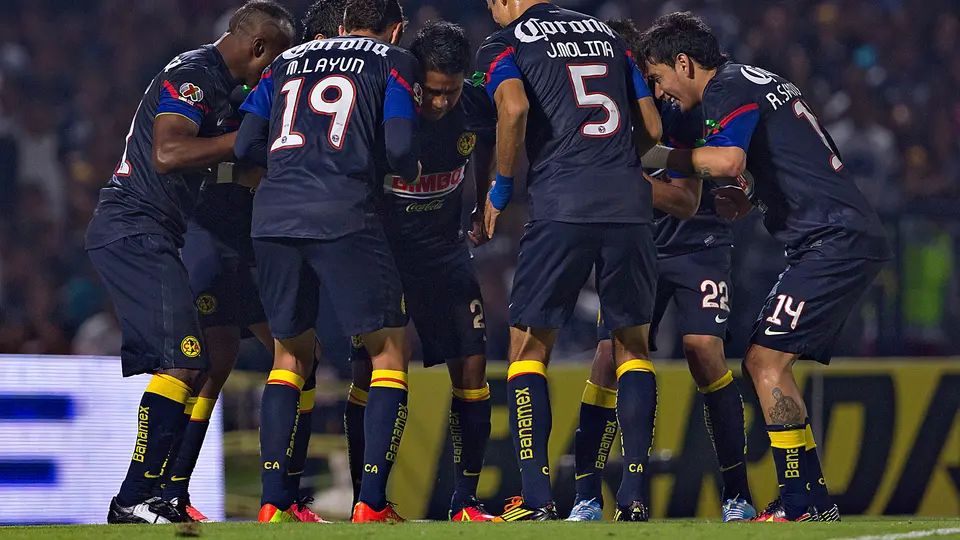 América festejando contra Pumas en 2013 | IMAGO7