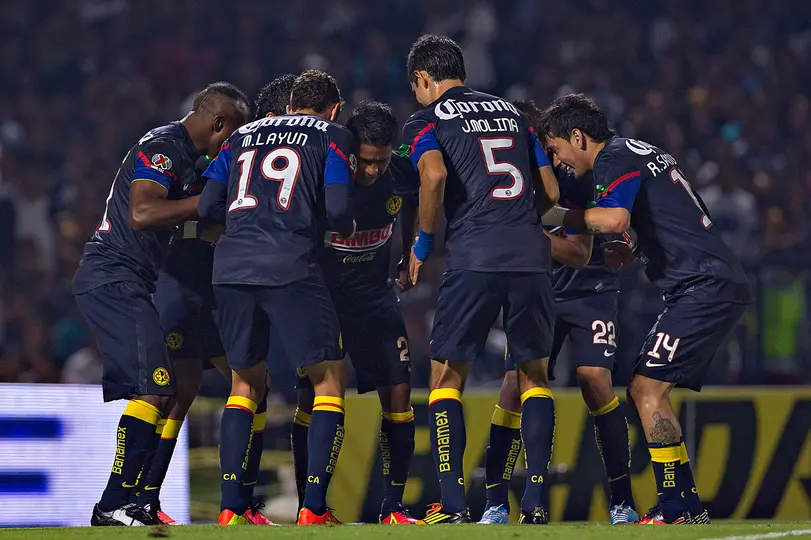 América festejando contra Pumas en 2013 | IMAGO7