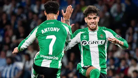 Gol del Betis ante Real Sociedad | x:@RealBetis