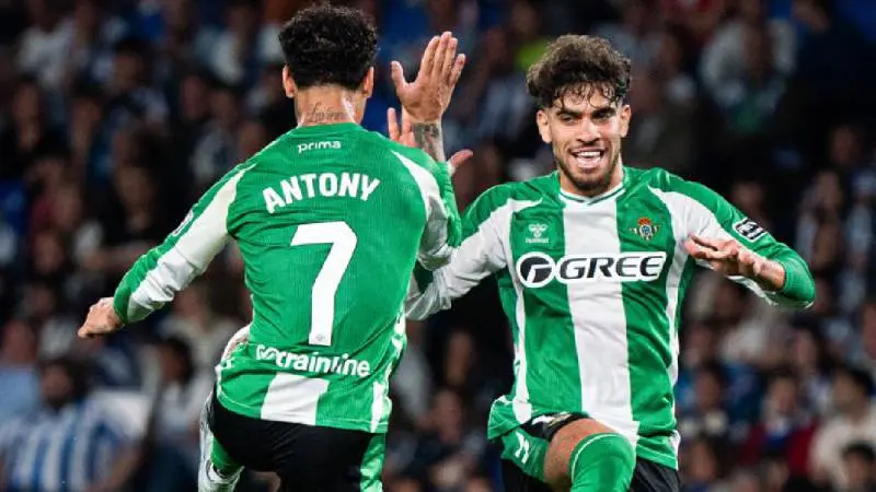 Gol del Betis ante Real Sociedad | x:@RealBetis