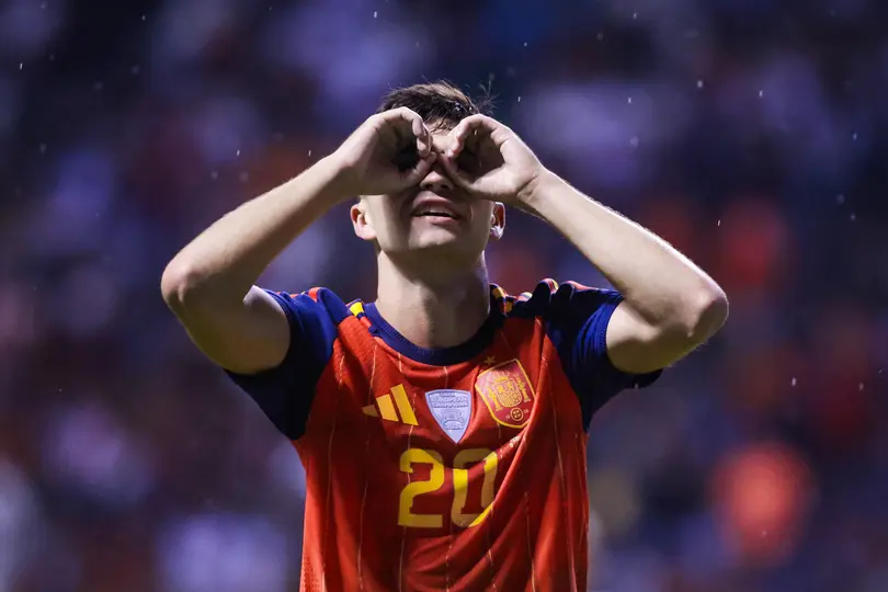 Pedri, jugador de España y el Barcelona | MEXSPORT