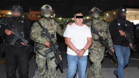 Audias Flores Silva, alias “El Jardinero”, promovió un nuevo amparo para intentar detener una posible entrega a Estados Unidos./ X: