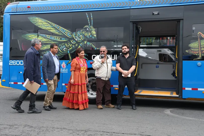 El Trolebús Chapulín une el poniente y sur de la capital con una tarifa general de 4 pesos./ X: @STECDMX