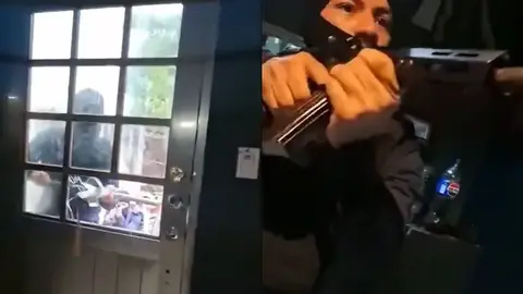 Roxana Guzmán fue privada de la libertad por un grupo armado que ingresó a su domicilio en la colonia Primero de Mayo, en Nanchital./ Captura de pantalla