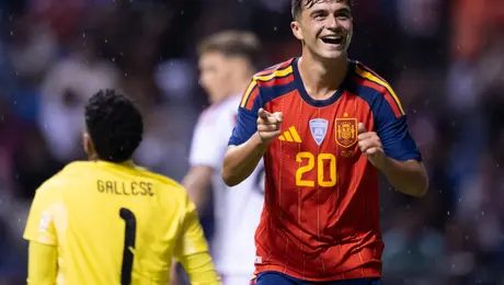 Pedri se rinde ante la afición poblana: "quiero darles las gracias"