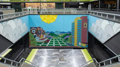 Nueva imagen de Metro Universidad: El rediseño inspirado en la UNAM que transforma la Línea 3