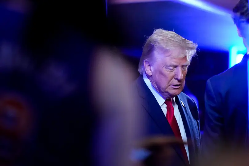 Donald Trump estuvo presente en el juego 3 | AP