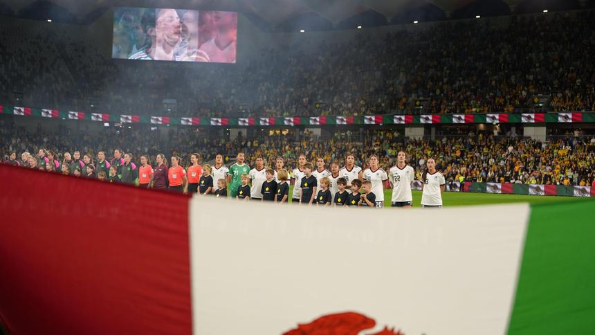 La Selección Mexicana Femenil en su amistoso contra Australia | X: @MiSeleccionFem