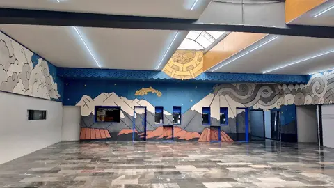 Nuevos murales de la UNAM en el metro Universidad / X: @Marchupia