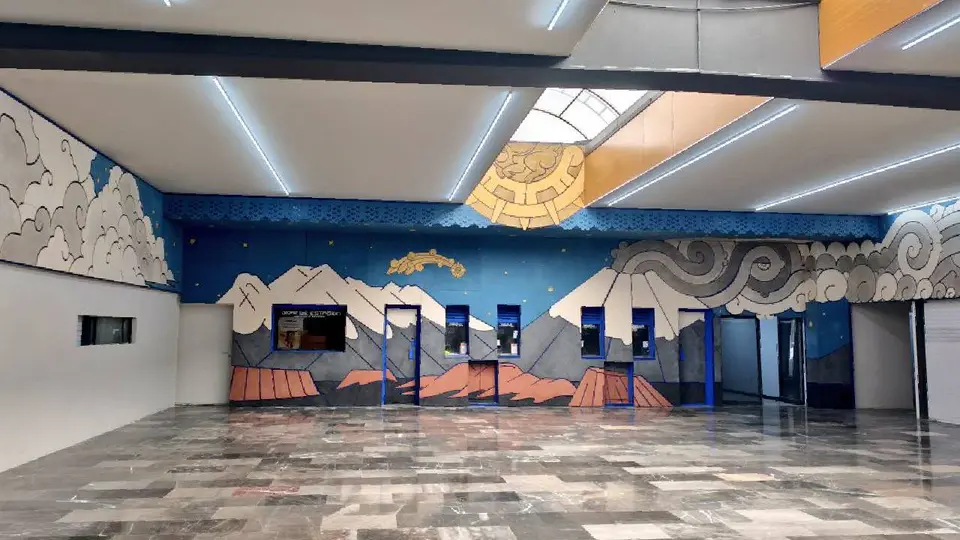 Nuevos murales de la UNAM en el metro Universidad / X: @Marchupia