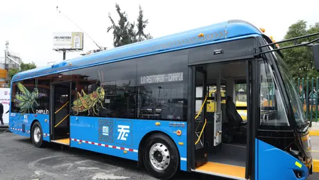 Trolebús Chapulín conecta Chapultepec y Ciudad Universitaria en 53 minutos por solo 4 pesos