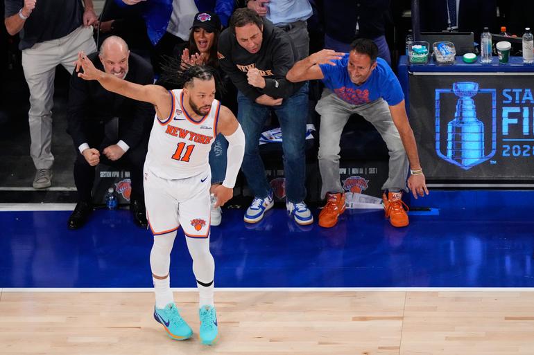 Jalen Brunson en el partido 3 de las Finales de la NBA | AP