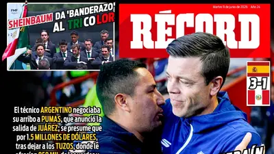 Portada RÉCORD 9 de junio de 2026