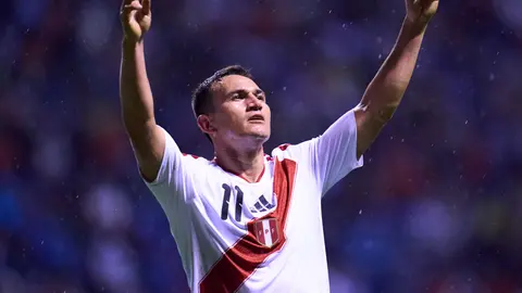 Jairo Vélez, jugador de Perú | MEXSPORT