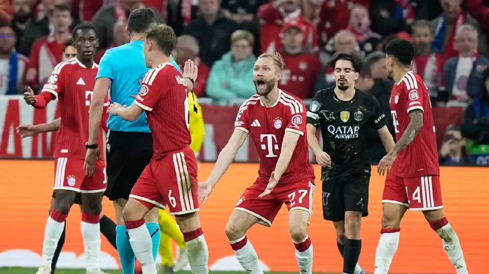 Joao Pinheiro en la Final de la Champions League | AP