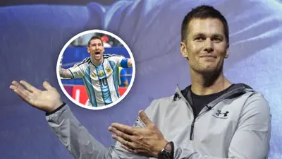 Tom Brady: Messi, Mbappé y Haaland en su ofensiva ideal de la NFL