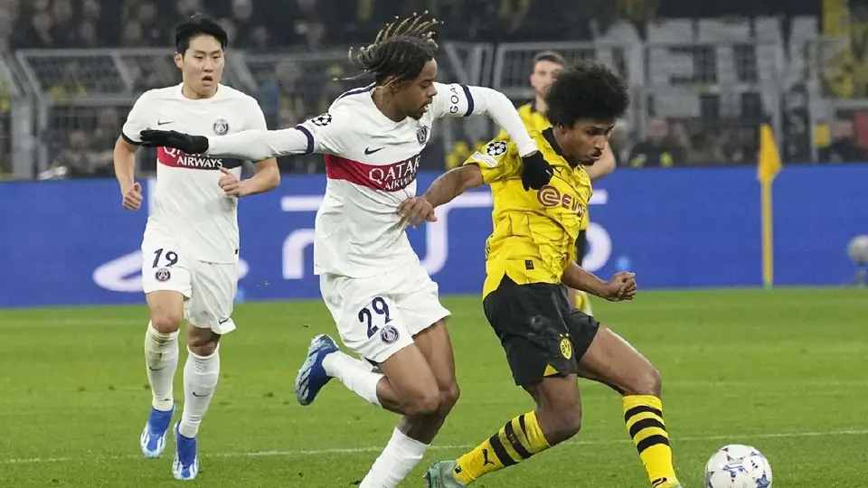 Karim Adeyemi con el Borrussia Dortmund | AP