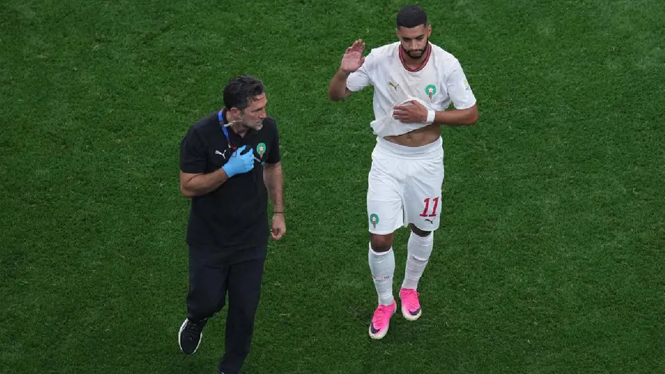 Ismael Saibari, jugador de Marruecos | AP