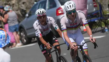 Isaac del Toro se mantiene en el podio del Tour de Francia luego de la novena etapa