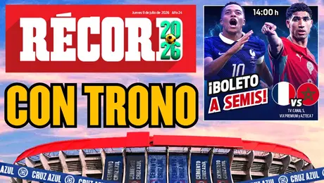 Portada RÉCORD 9 de Julio de 2026