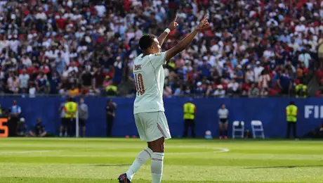 ¡Candidato! Francia impone su jerarquía sobre Marruecos y avanza a Semifinales