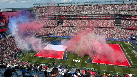 ¡Falló Mbappé! Así se vive el Francia vs Marruecos en Boston