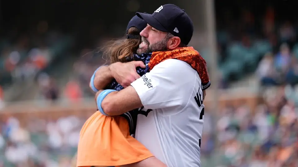 Justin Verlander con su familia | AP