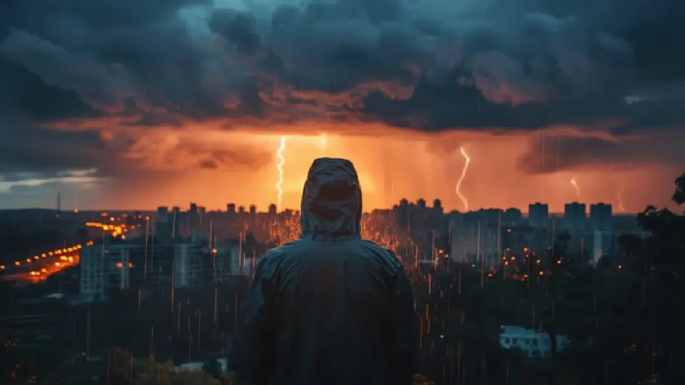Evitar permanecer en espacios abiertos, cerca de árboles o dentro de cuerpos de agua / Magnific