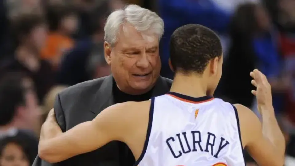 Don Nelson con Curry | X:WarriorsLatam_