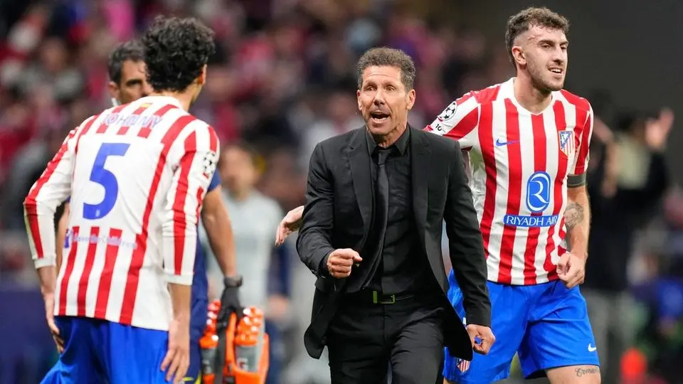 Diego Simeone, técnico de Atlético de Madrid | AP