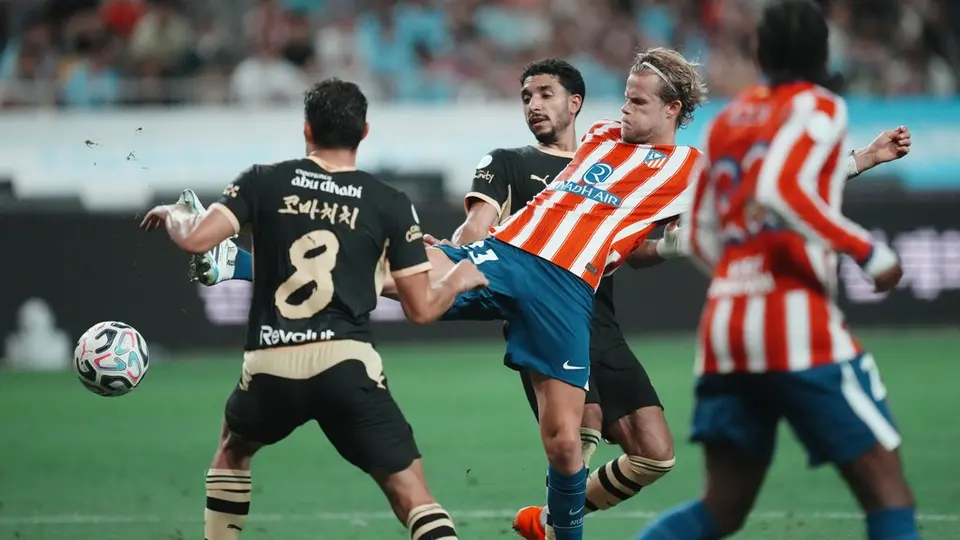 Atlético de Madrid contra Manchester City en partido amistoso | AP