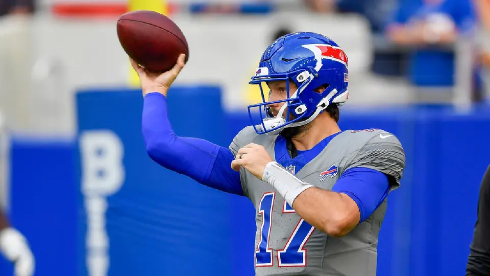 Josh Allen, mariscal de campo de Bills | AP