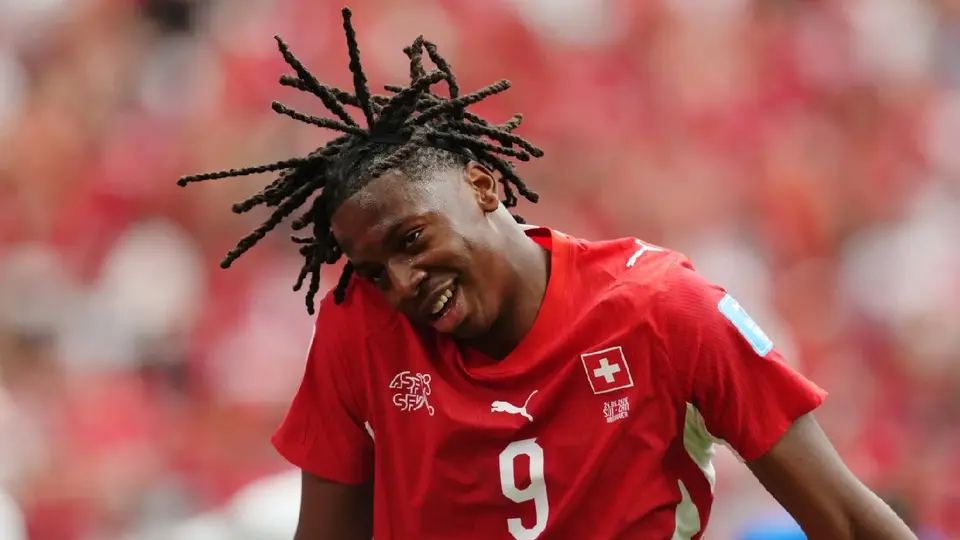 Johan Manzambi con Suiza | AP