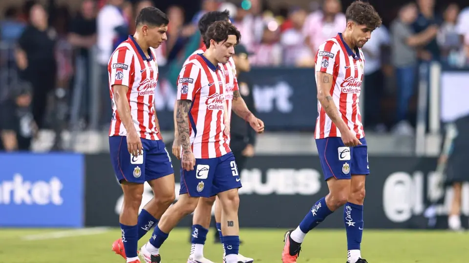 Jugadores de Chivas en la Leagues Cup ante FC Dallas | MEXSPORT