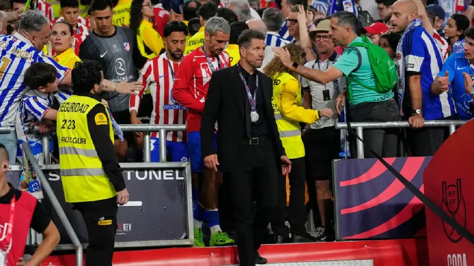 Diego Simeone, técnico de Atlético de Madrid | AP