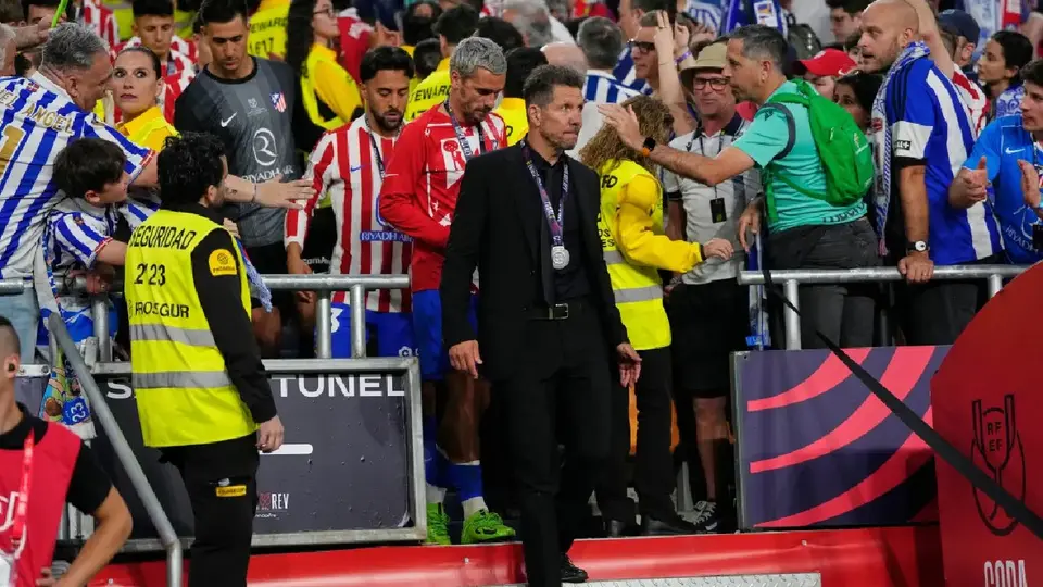 Diego Simeone, técnico de Atlético de Madrid | AP