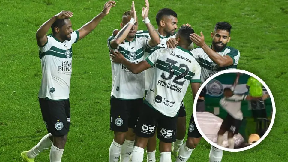 ¡El día de la mala suerte! Jacy Maranhão celebró un gol anulado y salió lesionado tras caer al túnel