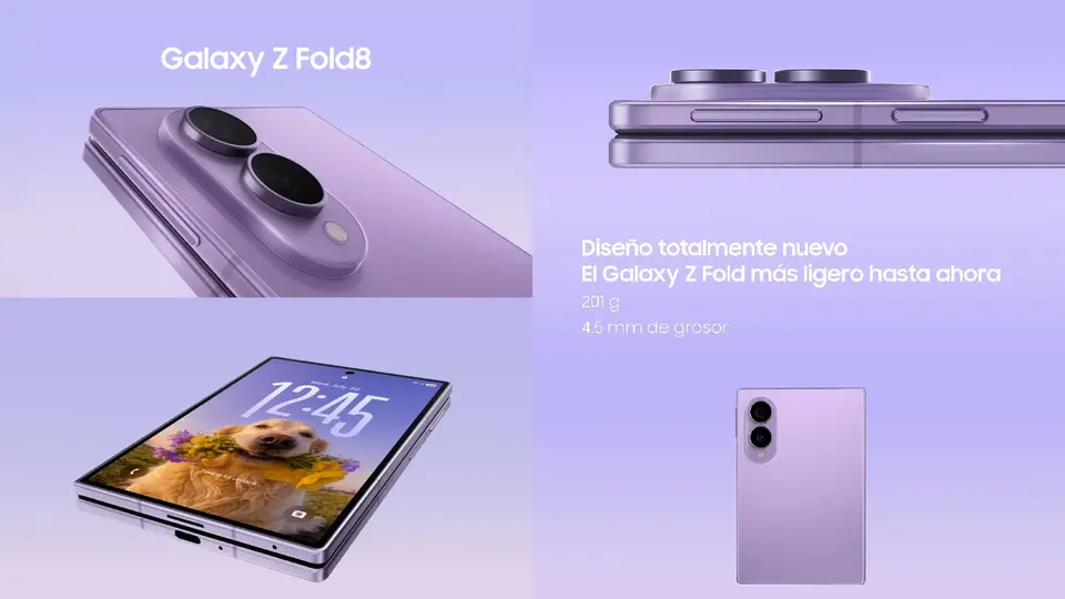 La compañía surcoreana anunció nuevos resultados comerciales de los Galaxy Z Fold8 y Galaxy Z Fold8 Ultra / Especial